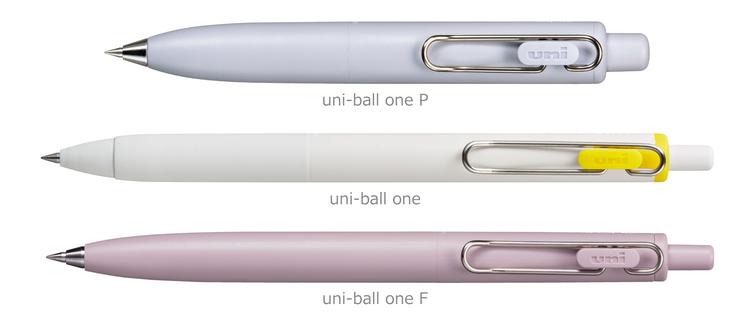 Uni-Ball One P Gel Pen - 0.38 mm - La France Body - Rose Gold Clip