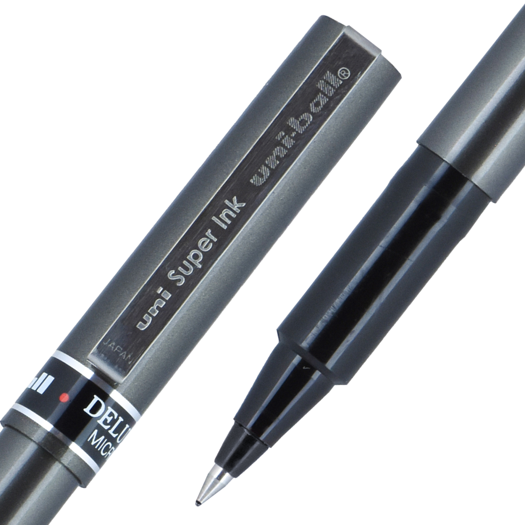  Uni-Ball SAN - Uniball Gel Impact Pen, 1.0 mm, Metallic Silver  (60758) : Office Products