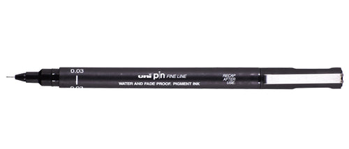 uni® Pin, Fine Line Drawing Pen (0.03mm)