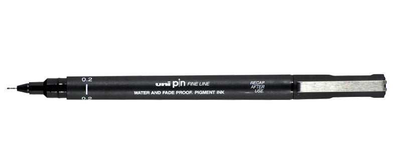 uni® Pin, Fineliner Drawing Pen (0.2mm)