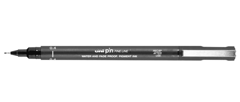 uni® Pin, Fineliner Drawing Pen (0.4mm)