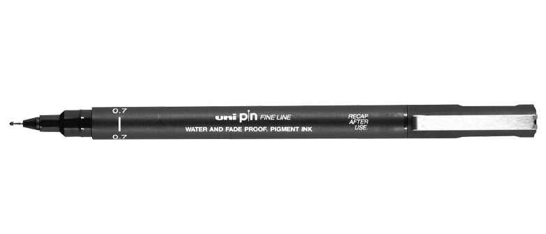 uni® Pin, Fine Line Drawing Pen (0.7mm)