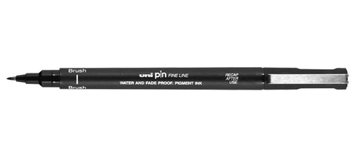 uni® Pin, Fine Line Drawing Pen (Brush Tip)