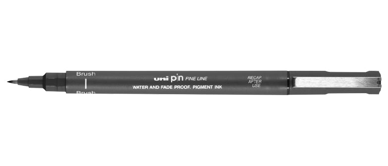 uni® Pin, Fineliner Drawing Pen (Brush Tip)